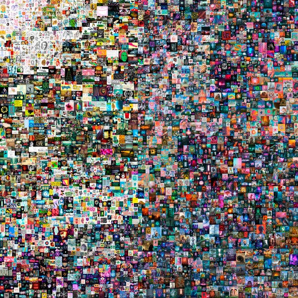 JPG File Sells for $69 Million, as 'NFT Mania' Gathers Pace - The New York Times